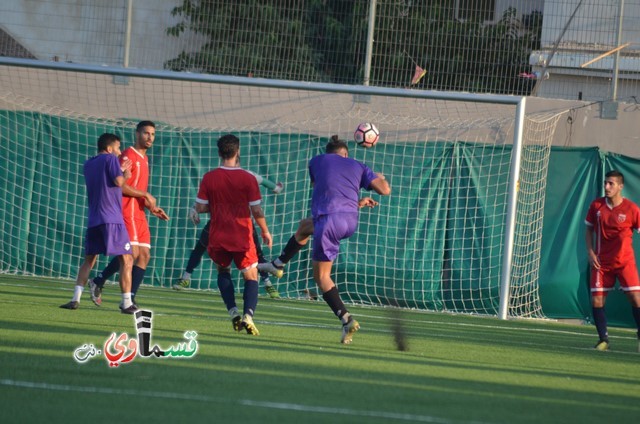 نادي الوحدة يطحن سروتكين4-0 على ارض الملعب الشرقي بالكادر المحلي واللاعب القسماوي يثبت نفسه